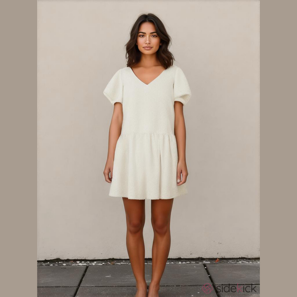 NWT Hudson North Puff Sleeve Dress